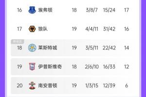 原路返回2.0？英超升班马3兄弟均位于降级区，去年3兄弟全部降级