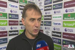 洛佩特吉：不后悔更换首发阵容，目前还不知道鲍文具体的伤情