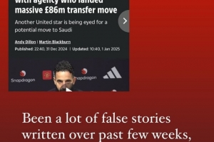 拉什福德辟谣太阳报：没和什么经纪公司见面，也没打算见面