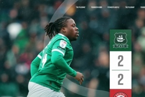 鲁尼下课后首战，普利茅斯2-2绝平布里斯托尔城