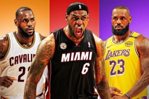 骑士/热火/湖人詹姆斯三选一 你会选择哪个版本？