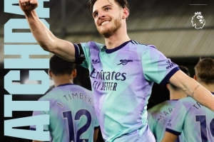 新年首战！阿森纳发布客战布伦特福德海报：赖斯出镜