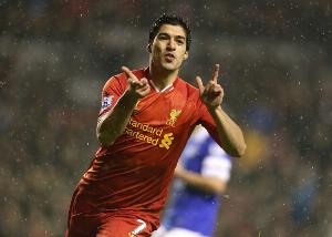 单赛季英超出场不足20次但参与30球，利物浦队史仅苏牙和萨拉赫