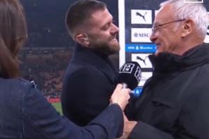 梅内拥抱昔日恩师拉涅利：罗马防守很好，对米兰的进攻有更高期待