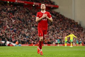 里程碑，若塔打进在英超+英冠+葡超中的第100球