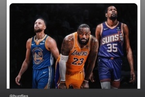 詹姆斯40岁/杜库威36/哈登35了！奥尼尔转发：时代要终结了