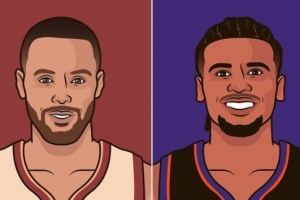 勇士明天稳了？库里对阵杰伦·格林战绩：常规赛10-2 季后赛4-3