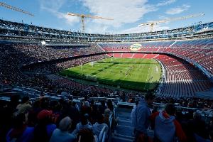 世体：诺坎普球场第3层看台改造完成，今年年底预计容量扩至8万人