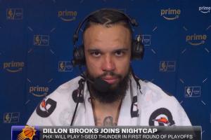 狂！狄龙：无论对手是谁我都相信队友 我们会“偷走”G1的胜利！