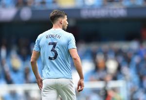 曼城官方：鲁本·迪亚斯因伤缺阵，奥赖利和斯通斯已经伤愈