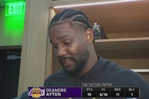 【完整版】艾顿：雷迪克给了我巨大信心 限制申京需要全队努力